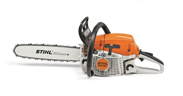 Stihl MS 261 C-M VW Moottorisaha lämpökaasutin ja -kahvat