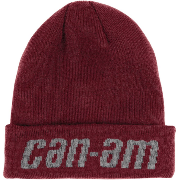 Can-Am käännettävä pipo puna-harmaa