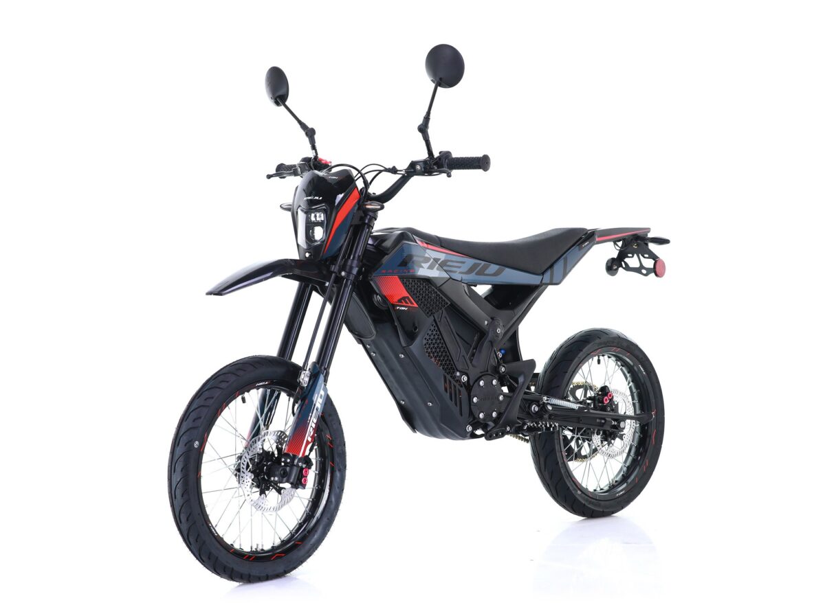 Rieju E-Tango Supermoto sähkömopo musta