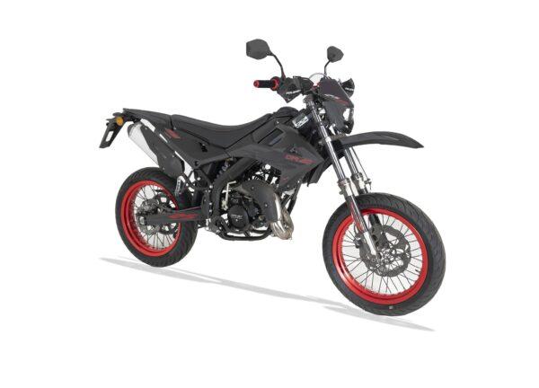 DRAC SM RS Nightrider musta/punainen E5+
