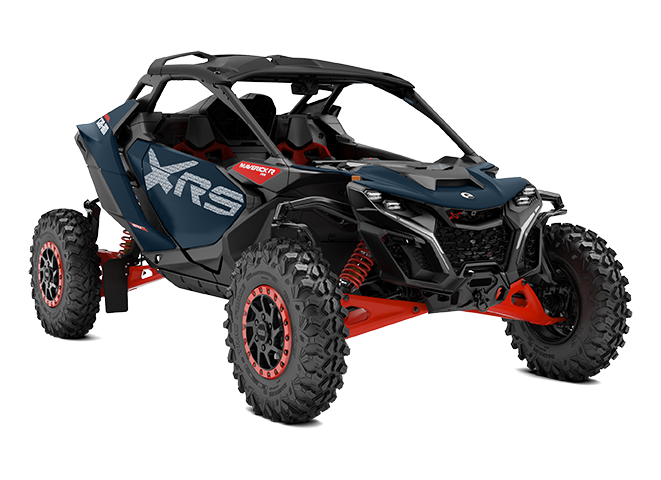 Can-Am Maverick R X RS DCT SAS 999T Dusty Navy & Legion Red INT-NRMM MY26