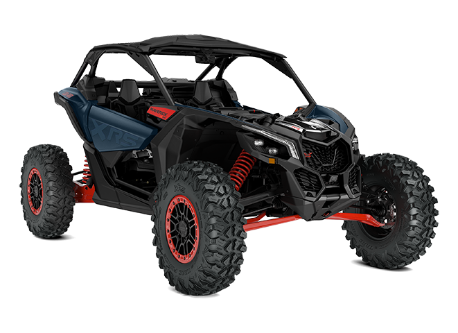 CAN-AM Maverick X RS SAS Turbo RR Dusty Navy Satin INT-NRMM MY26