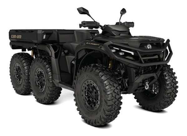 Can-Am Outlander 6x6 BACKCOUNTRY T 1000R Stealth Black T3b 60 km/h MY26