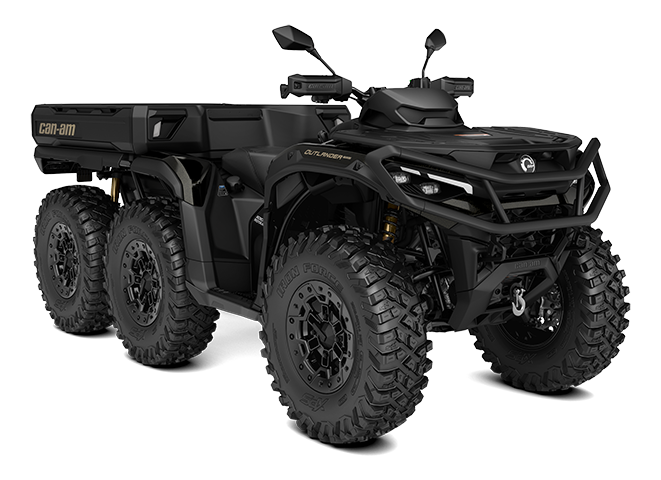 Can-Am Outlander 6x6 BACKCOUNTRY T 1000R Stealth Black T3b 60 km/h MY26