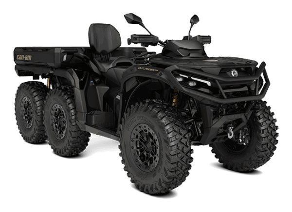 Can-Am Outlander MAX 6x6 BACKCOUNTRY T 1000R Stealth Black T3b 60 km/h MY26