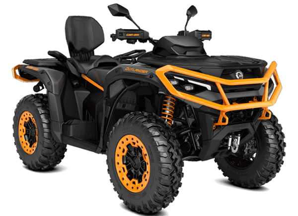 CAN-AM OUTLANDER MAX XT-P T ABS 1000R T3b Mineral Grey & Orange Crush MY26