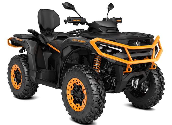 CAN-AM OUTLANDER MAX XT-P T ABS 1000R T3b Mineral Grey & Orange Crush MY26