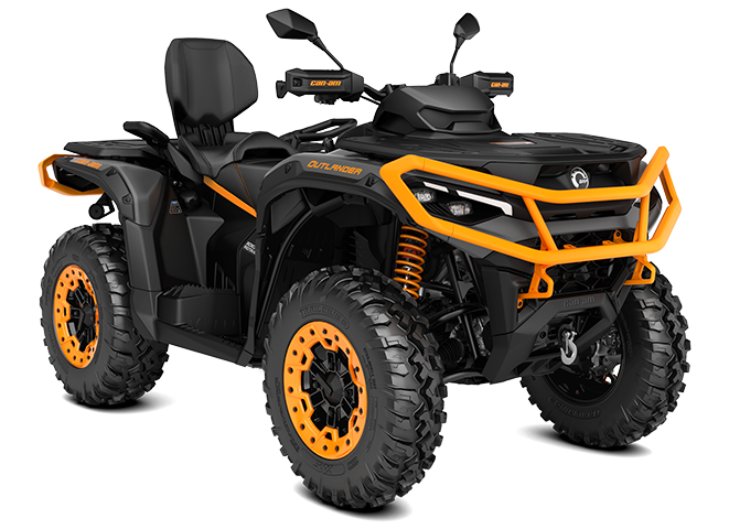 CAN-AM Outlander MAX XT-P T ABS 1000R T3b Mineral Grey & Orange Crush MY26