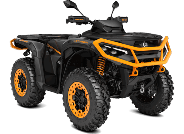 CAN-AM Outlander  XT-P T ABS 1000R T3b Mineral Grey & Orange Crush MY26