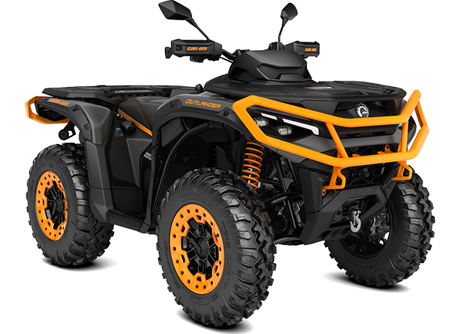 CAN-AM Outlander  XT-P T ABS 1000R T3b Mineral Grey & Orange Crush MY26