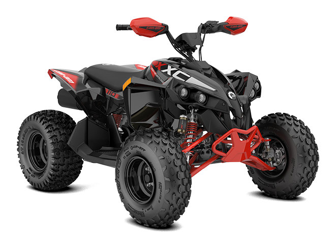 Can-Am Renegade X XC EFI 110 INT Black & Legion Red MY26