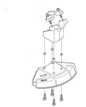 Husqvarna suojussarja raivausterälle 535iFR