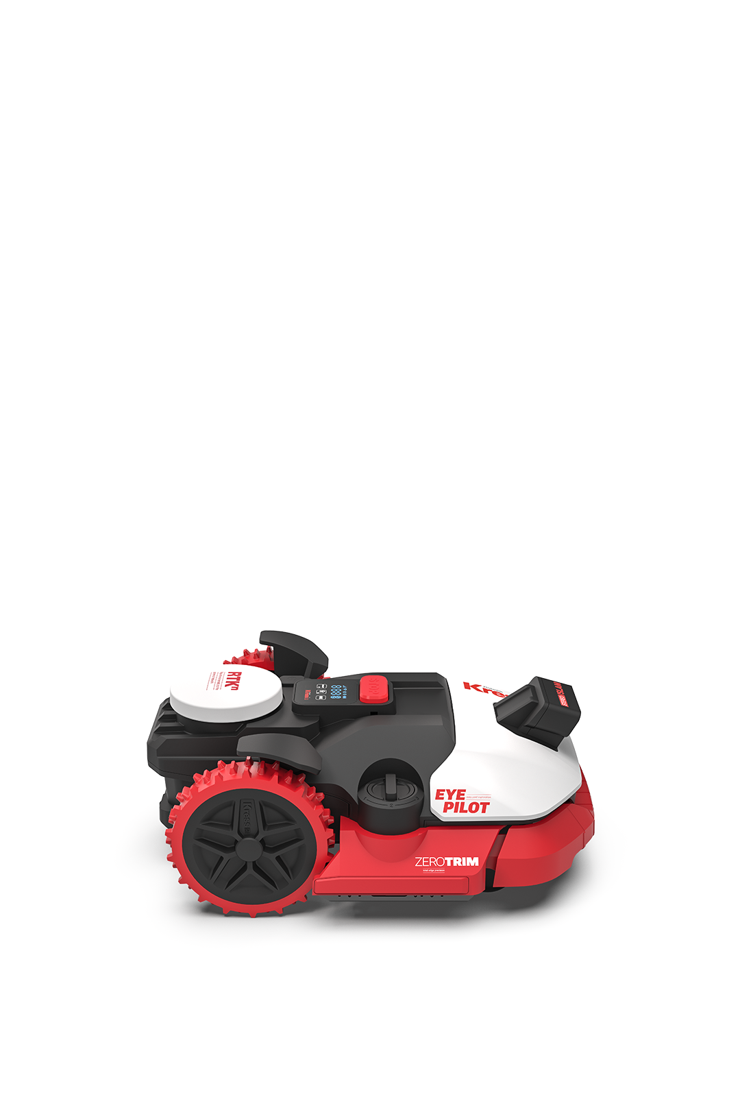 Kress EyePilot® RTKn 1500 m² robotic lawn mower with ZeroTrim & integrated 4G