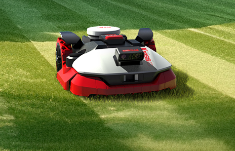 Kress EyePilot® RTKn 5000 m² robottiruohonleikkuri ZeroTrim-leikkuujärjestelmäll