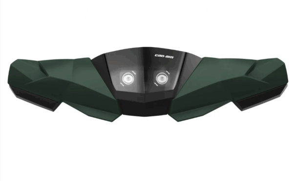 Can-Am Tuulilasin Deluxe alaosa G2 tundra green